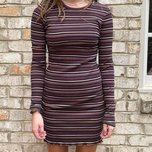 Long sleeve fitted dress by Wild Fable